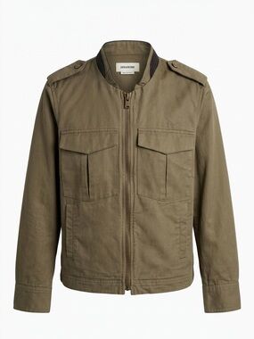 Zadig & Voltaire Military Green Field Jacket